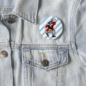 Badge Rond 5 Cm Bouton de pirate (En situation)
