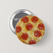 Badge Rond 5 Cm Bouton de pizza - personnaliser (Devant & derrière)