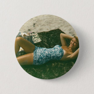 Badge Rond 5 Cm bouton de plath de Sylvia