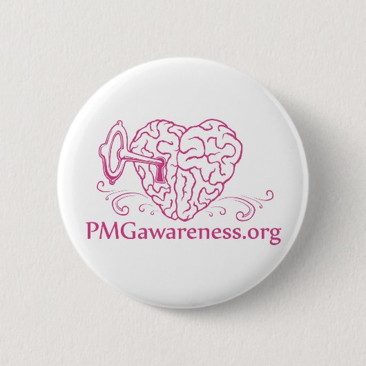 Badge Rond 5 Cm Bouton de PMGA (Devant)