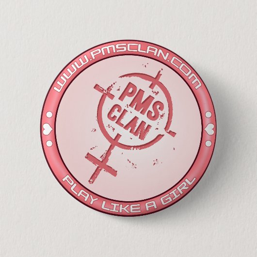 Badge Rond 5 Cm Bouton de PMS (Devant)