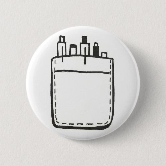 Badge Rond 5 Cm Bouton de poche de chemise (Devant)