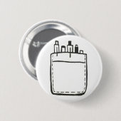 Badge Rond 5 Cm Bouton de poche de chemise (Devant & derrière)