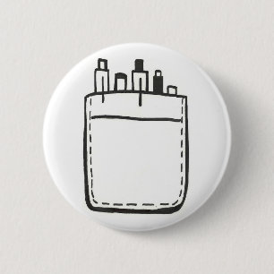 Badge Rond 5 Cm Bouton de poche de chemise