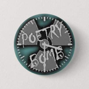 Badge Rond 5 Cm bouton de poetrybomb