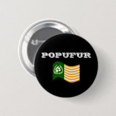 Badge Rond 5 Cm Bouton de Popufur (Devant & derrière)
