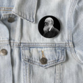 Badge Rond 5 Cm Bouton de portrait de Darwin (En situation)