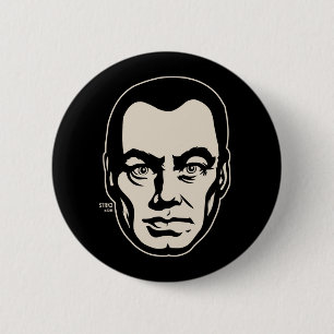 Badge Rond 5 Cm Bouton de portrait de frère