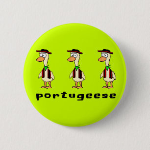 Badge Rond 5 Cm Bouton de Portugeese