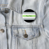 Badge Rond 5 Cm Bouton de pronoms d'Agender ils ils (En situation)