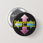 Badge Rond 5 Cm Bouton de protection de danse (Devant & derrière)
