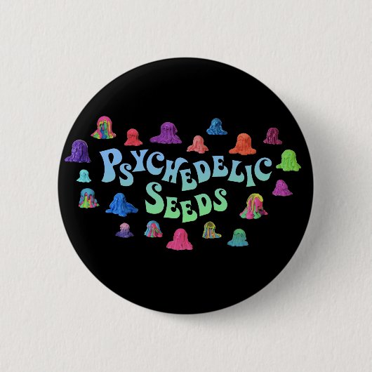 Badge Rond 5 Cm Bouton de PsychBlobz par Bex Ilsley (Devant)