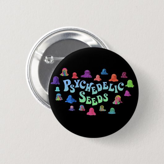 Badge Rond 5 Cm Bouton de PsychBlobz par Bex Ilsley (Devant & derrière)