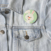 Badge Rond 5 Cm Bouton de Qkids Bill (En situation)