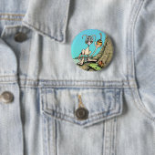 Badge Rond 5 Cm Bouton de quéquette (En situation)