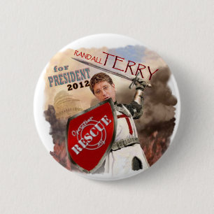Badge Rond 5 Cm Bouton de Randall Terry 2012