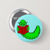 Badge Rond 5 Cm Bouton de rat de bibliothèque (Devant & derrière)