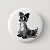 Bouton de raton laveur d'Anthro