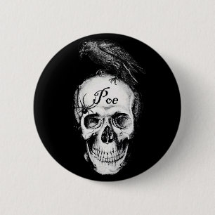 Badge Rond 5 Cm Bouton de Raven Poe