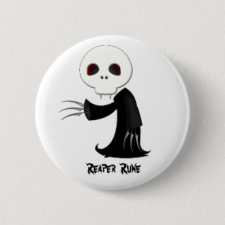 Badge Rond 5 Cm Bouton de Reaper Rune