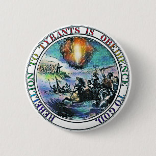 Badge Rond 5 Cm Bouton de rébellion