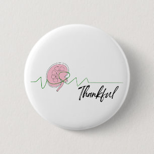 Badge Rond 5 Cm Bouton de rein