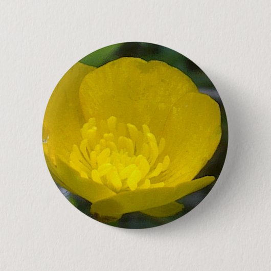 Badge Rond 5 Cm Bouton de renoncule (Devant)