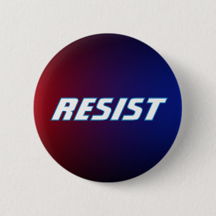 Badge Rond 5 Cm Bouton de résistance patriotique Politique