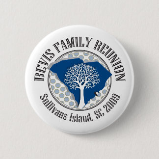 BADGE ROND 5 CM BOUTON DE RÉUNION DE BEVIS