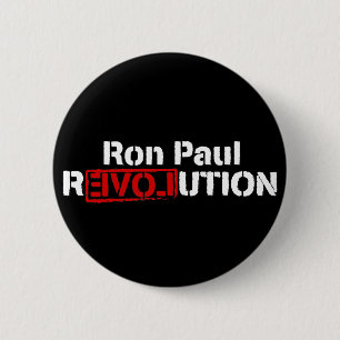 Badge Rond 5 Cm Bouton de révolution de Ron Paul
