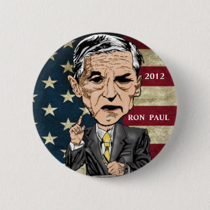 BADGE ROND 5 CM BOUTON DE RÉVOLUTION DE RON PAUL 2012