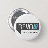 Badge Rond 5 Cm bouton de revothree (Devant & derrière)