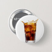 Badge Rond 5 Cm Bouton de rhum et de kola (Devant & derrière)