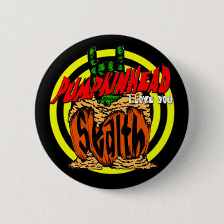 Badge Rond 5 Cm Bouton de roche de zombi de Pumpkinhead