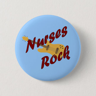 Badge Rond 5 Cm Bouton de roche d'infirmières