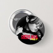 Badge Rond 5 Cm Bouton de roches (Devant & derrière)