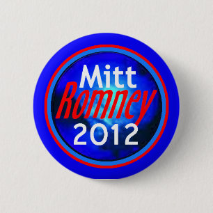 Badge Rond 5 Cm Bouton de ROMNEY 2012