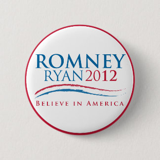 Badge Rond 5 Cm Bouton de Romney-Ryan 2012