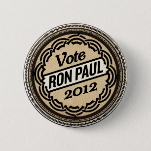 Badge Rond 5 Cm Bouton de Ron Paul 2012