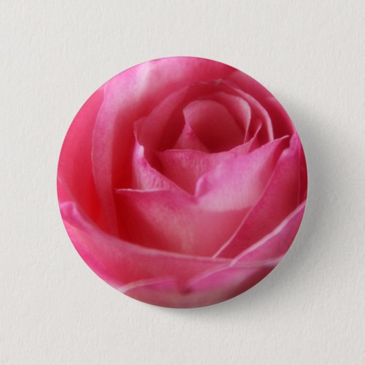 Badge Rond 5 Cm Bouton de rose de rose (Devant)