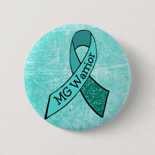 Badge Rond 5 Cm Bouton de ruban MG Warrior Awareness
