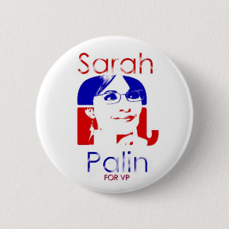Badge Rond 5 Cm Bouton de Sarah Palin