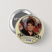 Badge Rond 5 Cm Bouton de SarahCuda (Devant & derrière)