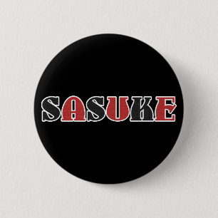 Badge Rond 5 Cm Bouton de Sasuke