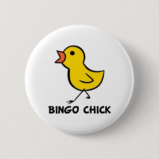Badge Rond 5 Cm Bouton de sélection de bingo (Devant)
