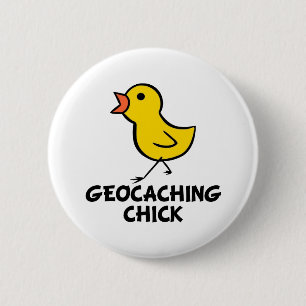Badge Rond 5 Cm Bouton de sélection de géocaching