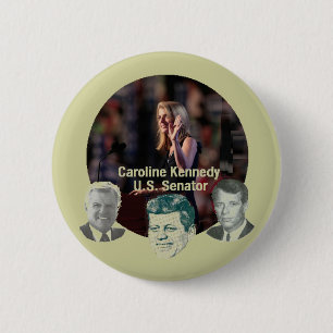 Badge Rond 5 Cm Bouton de sénat de KENNEDY