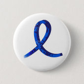 Badge Rond 5 Cm Bouton de sensibilisation au cancer (Devant)