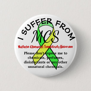 Badge Rond 5 Cm Bouton de sensibilisation et d'avertissement MCS