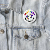 Badge Rond 5 Cm Bouton de sensibilisation sur l'autisme (En situation)